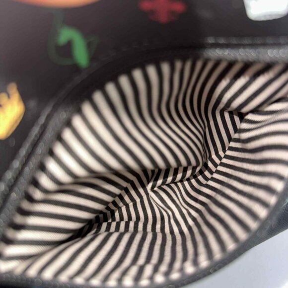 Baby Phat Multicolor Crown & Cat Print Crossbody Bag - Picture 6 of 8